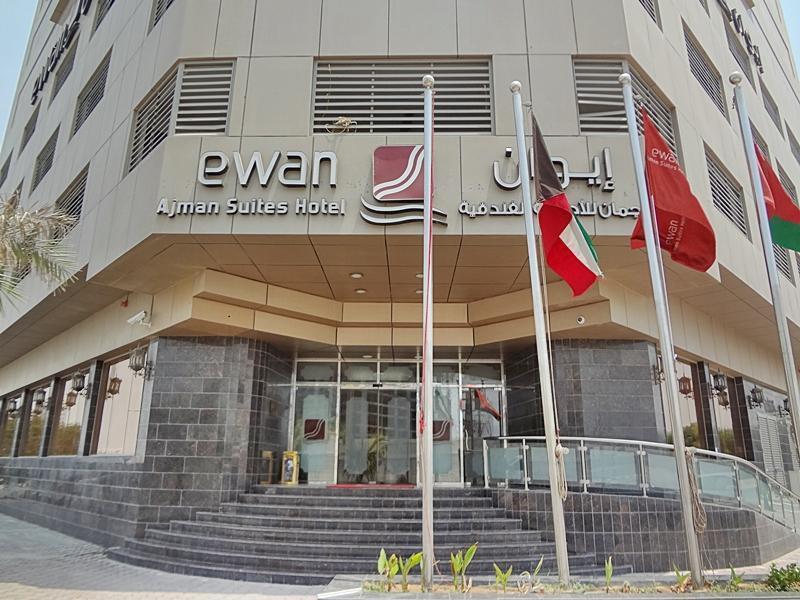Ewan Ajman Suites Hotel Buitenkant foto
